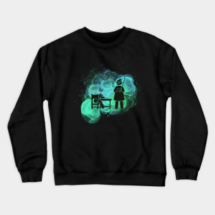 Lazy Student And Strict Teacher Crewneck Sweatshirt